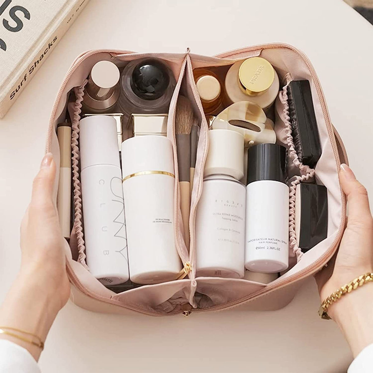The H*AIR*ING Makeup Bag
